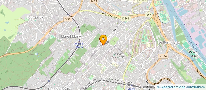 localisation de l'entreprise SCI QUENEDEY  PECQ (LE)