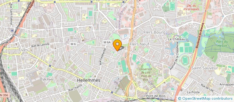 localisation de l'entreprise SCI QUENETTE 9 à LILLE