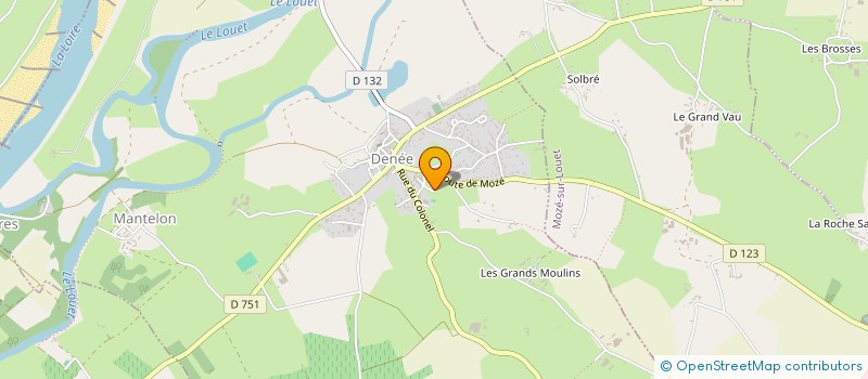 localisation de l'entreprise SCI QUENKIL  DENEE