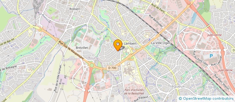 localisation de l'entreprise SCI QUENKILMAE à SAINT-BRIEUC