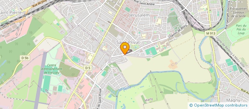 localisation de l'entreprise SCI QUENSO IN WEST à MONTIGNY-LES-METZ