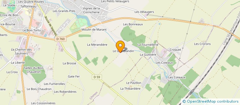 localisation de l'entreprise SCI QUENTADEL  SAINTE-MAURE-DE-TOURAINE