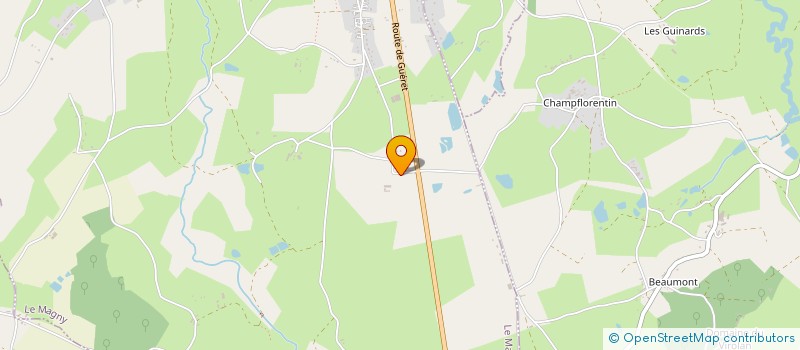 localisation de l'entreprise SCI QUENTIN à LE MAGNY