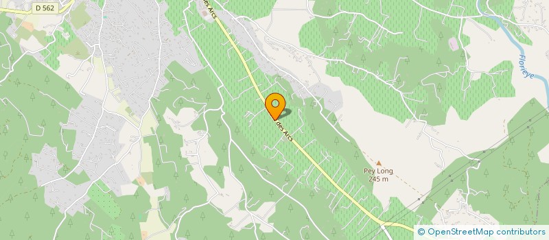 localisation de l'entreprise SCI QUENTIN  LORGUES