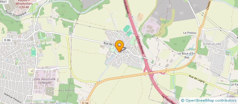 localisation de l'entreprise SCI QUENTIN à LE PIN