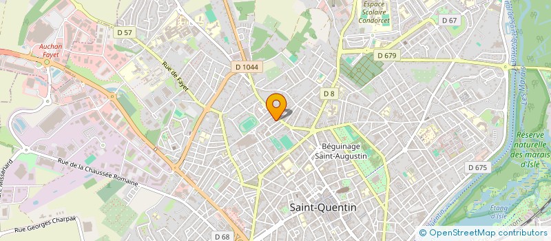 localisation de l'entreprise SCI QUENTIN  SAINT QUENTIN