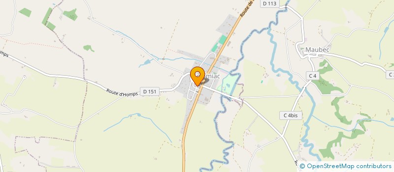 localisation de l'entreprise SCI QUENTIN  SOLOMIAC