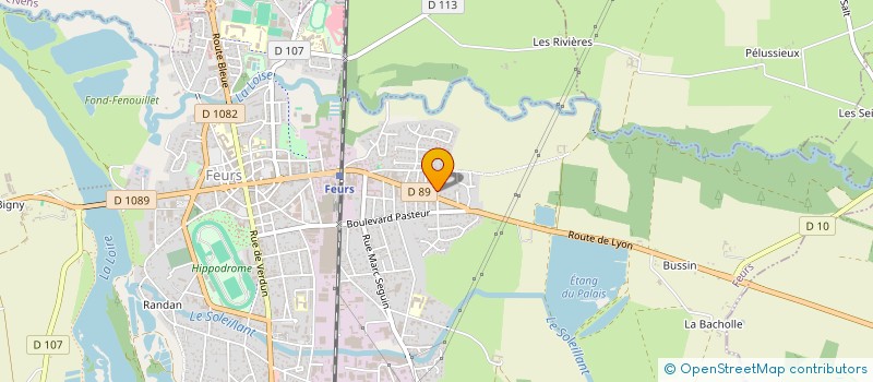 localisation de l'entreprise SCI QUENTIN ET CAROLYN  FEURS