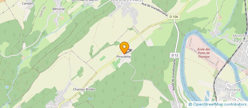 localisation de l'entreprise SCI QUENTIN LARTOT  TORPES