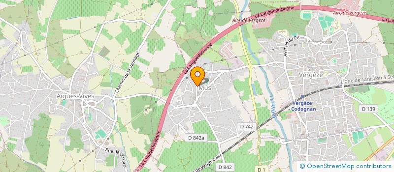 localisation de l'entreprise SCI QUENTIN MORGAN  MUS