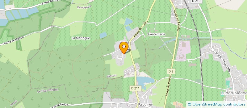 localisation de l'entreprise SCI QUENTOM  MACAU