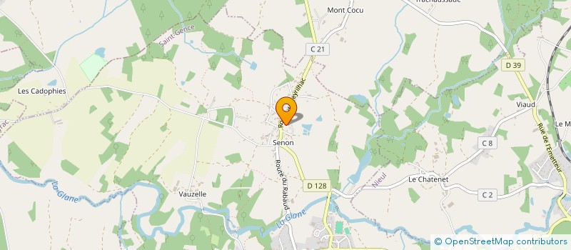 localisation de l'entreprise SCI QUENTOM04  SAINT-GENCE