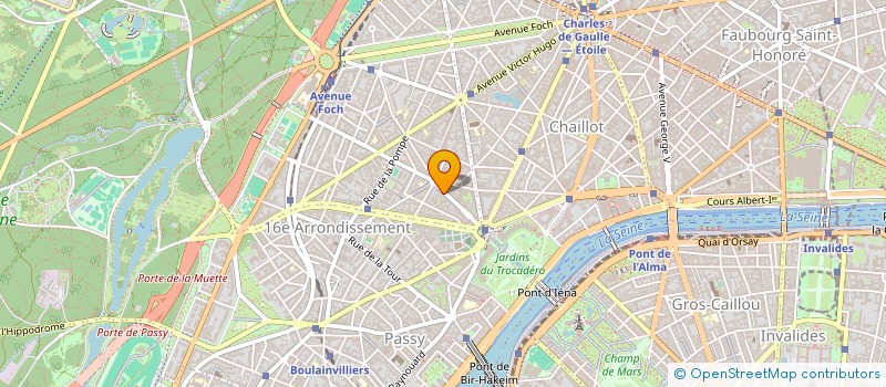 localisation de l'entreprise SCI QUENTY  PARIS