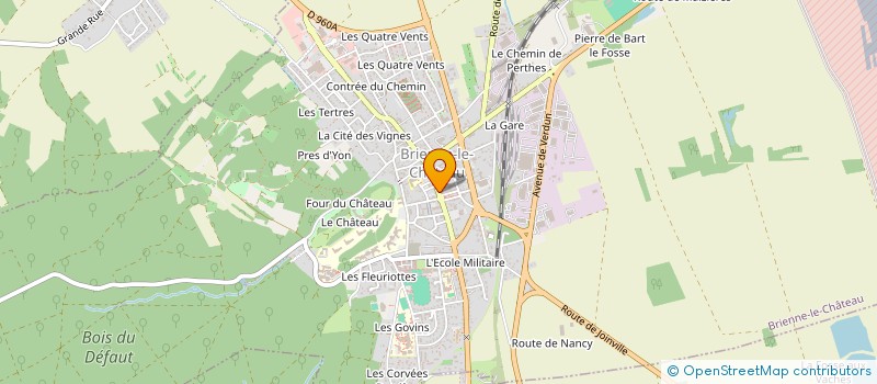 localisation de l'entreprise SCI QUENUM  BRIENNE-LE-CHATEAU