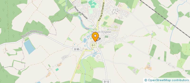 localisation de l'entreprise SCI QUENZO  NIEUIL-L'ESPOIR