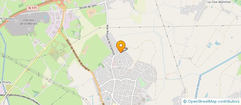 localisation de l'entreprise SCI QUERARD  DONGES