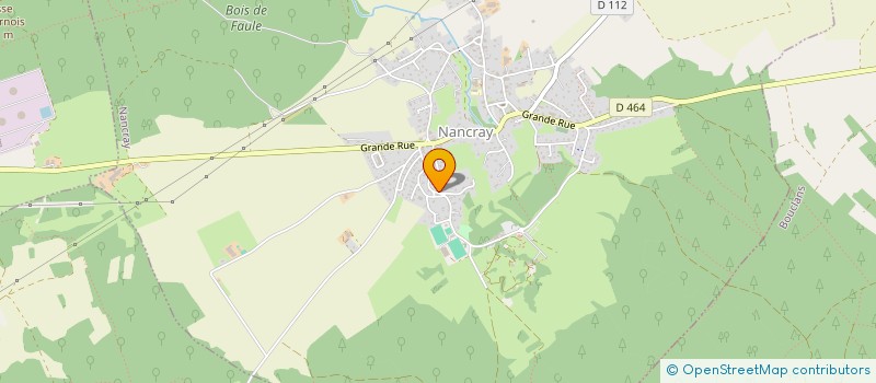 localisation de l'entreprise SCI QUERCUS 3A  NANCRAY