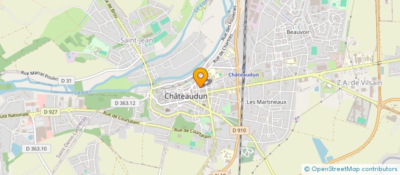 localisation de l'entreprise SCI QUERCUS à CHATEAUDUN