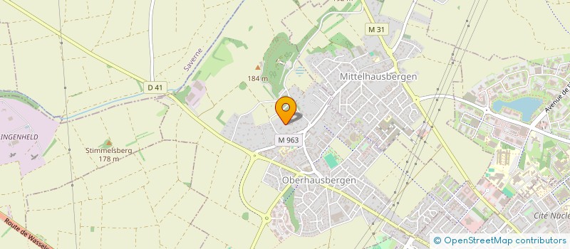 localisation de l'entreprise SCI QUERCUS  OBERHAUSBERGEN