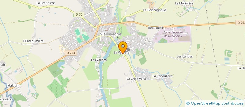 localisation de l'entreprise SCI QUERCUS ALBA  VIEILLEVIGNE