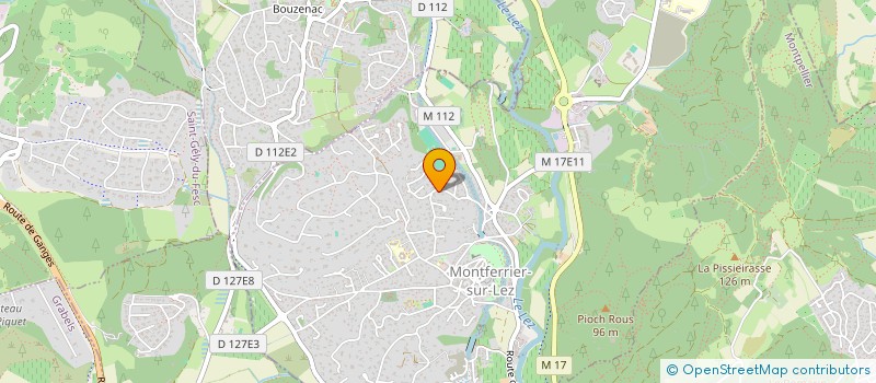 localisation de l'entreprise SCI QUERCUS ILEX  MONTFERRIER-SUR-LEZ