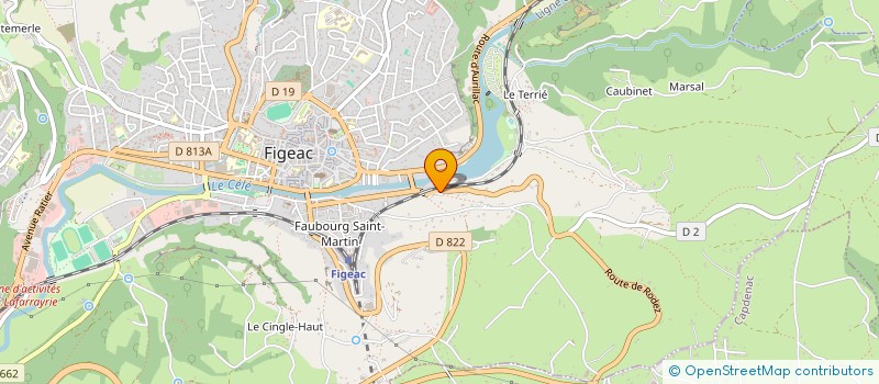 localisation de l'entreprise SCI QUERCYNOISE  RUDELLE