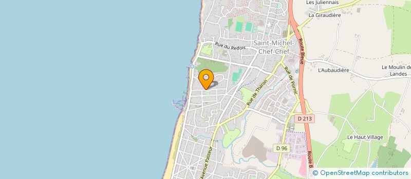 localisation de l'entreprise SCI QUERE COMMERCE  SAINT-MICHEL-CHEF-CHEF