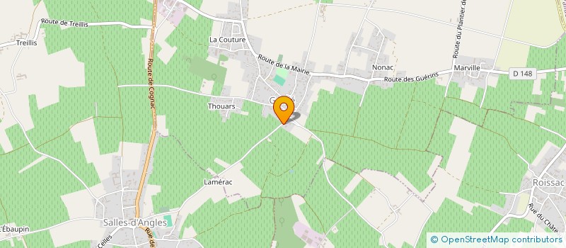 localisation de l'entreprise SCI QUERE LALANDE  GENTE