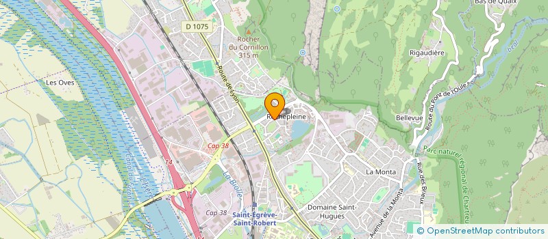 localisation de l'entreprise SCI QUERO  SAINT-EGREVE