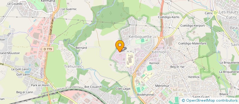 localisation de l'entreprise SCI QUERO-LELIEVRE-FRACHON à VANNES