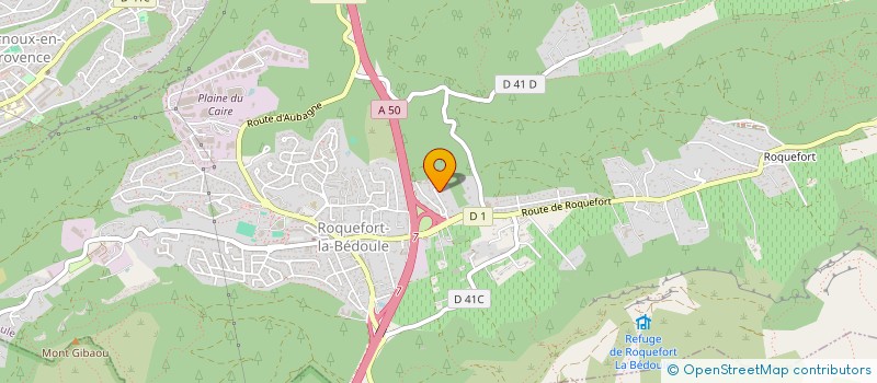 localisation de l'entreprise SCI QUEROA  ROQUEFORT-LA-BEDOULE