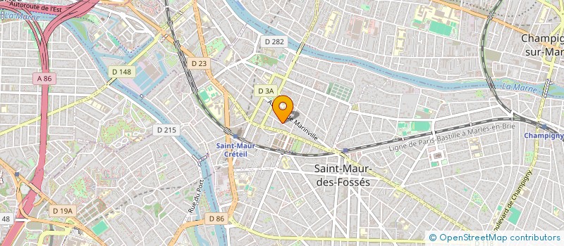 localisation de l'entreprise SCI QUEROBES à SAINT-MAUR-DES-FOSSES