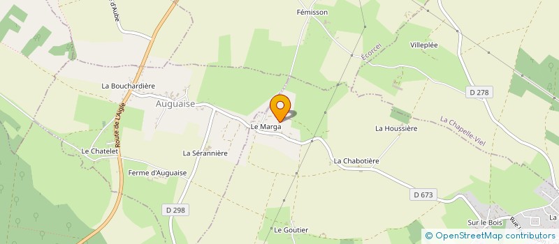 localisation de l'entreprise SCI QUERREM à BONNEFOI