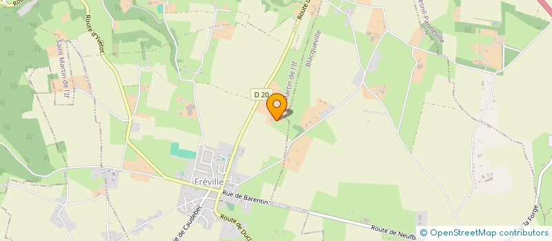 localisation de l'entreprise SCI QUERTIER-VAZQUEZ  SAINT MARTIN DE L'IF