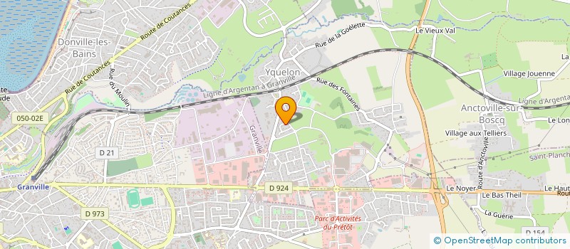 localisation de l'entreprise SCI QUERYVO  YQUELON