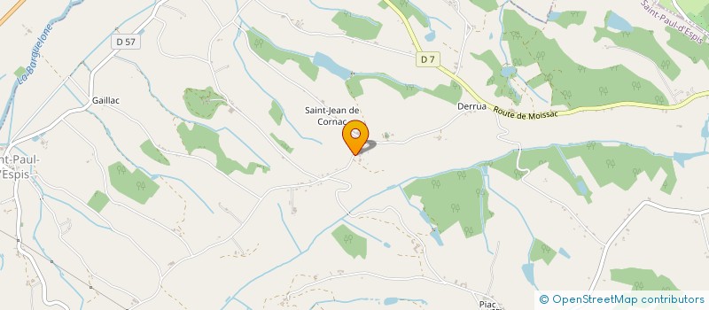 localisation de l'entreprise SCI QUERZION  SAINT-PAUL-D'ESPIS