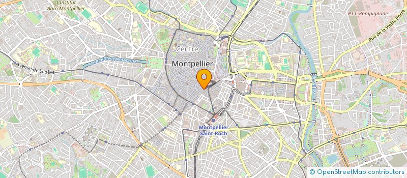 localisation de l'entreprise SCI QUESNEL OPERA à MONTPELLIER