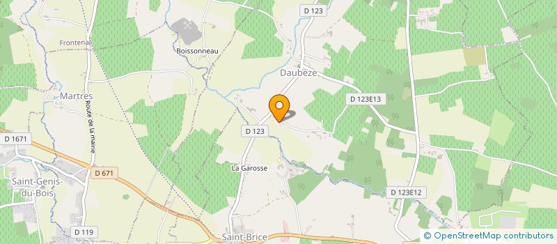 localisation de l'entreprise SCI QUESNEVILLE - LAFON DE MEDOUC  DAUBEZE