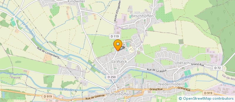 localisation de l'entreprise SCI QUETZAL  VAL-DE-MODER