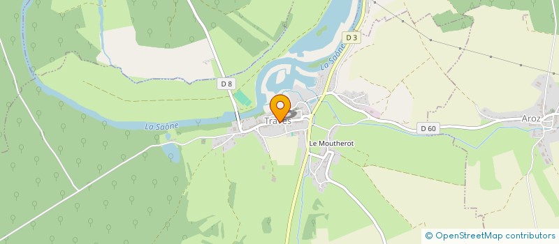 localisation de l'entreprise SCI QUETZALCALLI  TRAVES