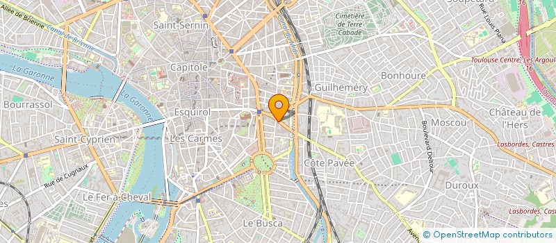 localisation de l'entreprise SCI QUEVEN TOULOUSE à TOULOUSE