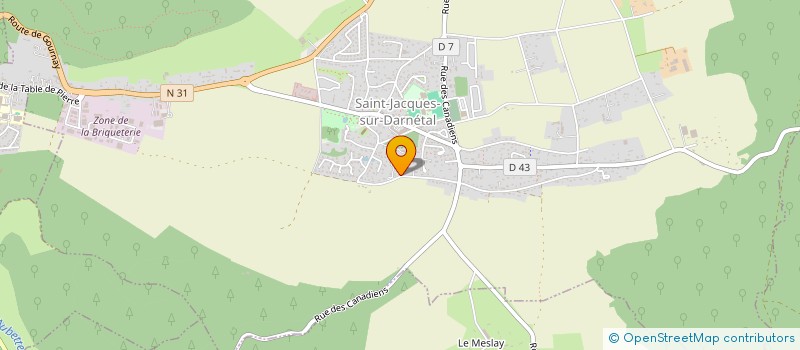 localisation de l'entreprise SCI QUEVILLAISE  SAINT-JACQUES-SUR-DARNETAL