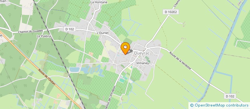 localisation de l'entreprise SCI QUEYRACAISE GB  QUEYRAC