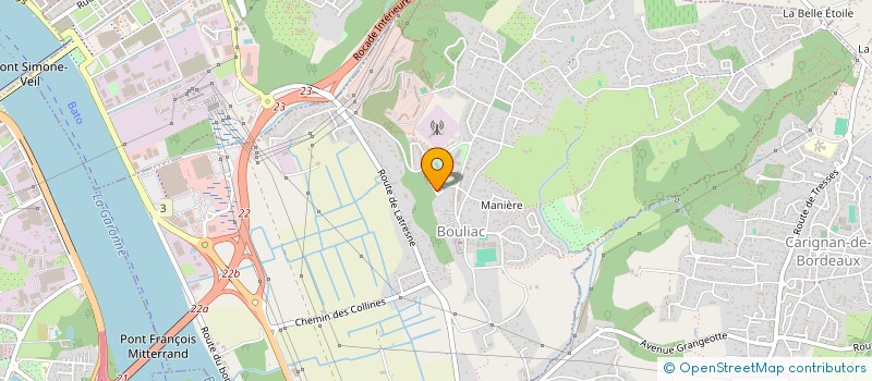 localisation de l'entreprise SCI QUEYRIES  BOULIAC