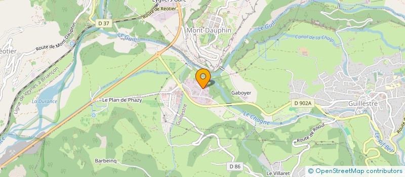 localisation de l'entreprise SCI QUEYRNY  GUILLESTRE