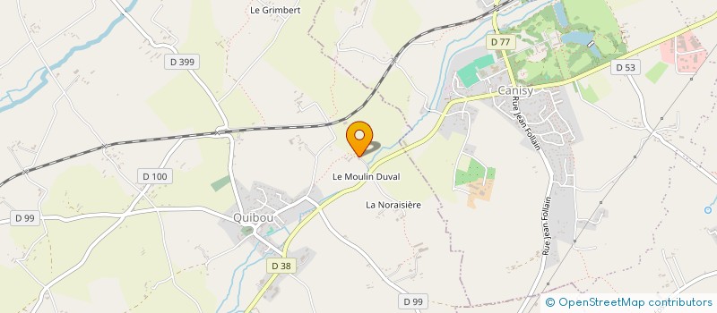 localisation de l'entreprise SCI QUIBOU  QUIBOU