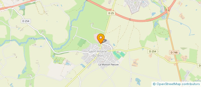 localisation de l'entreprise SCI QUIGNON à LYS-HAUT-LAYON
