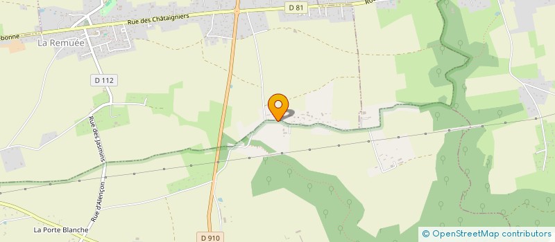 localisation de l'entreprise SCI QUILLEBOURDIERES  LA REMUEE