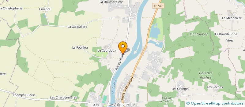 localisation de l'entreprise SCI QUILMES  VALDIVIENNE