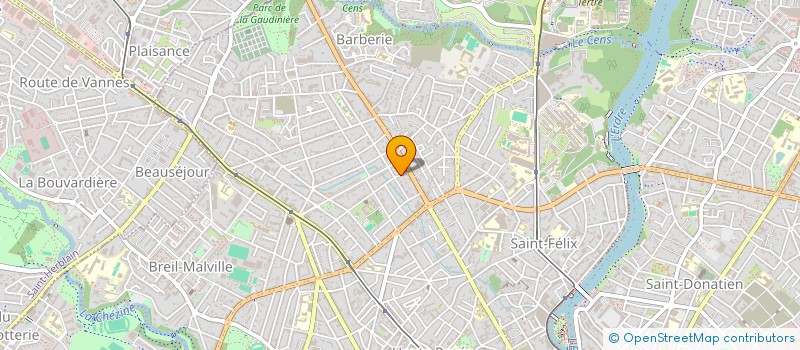 localisation de l'entreprise SCI QUILOU  NANTES
